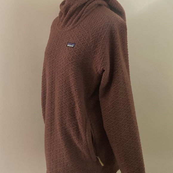 Patagonia Women's Cowl Neck Sweater in Rich Brown - Picture 2 of 4